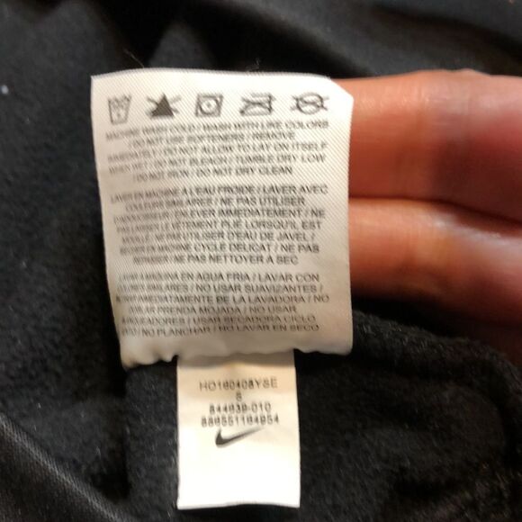 Nike Dri-fit pullover training hoodie Small black - Picture 9 of 9